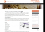 Dallas Xarelto Lawyers - Rasansky Law Firm